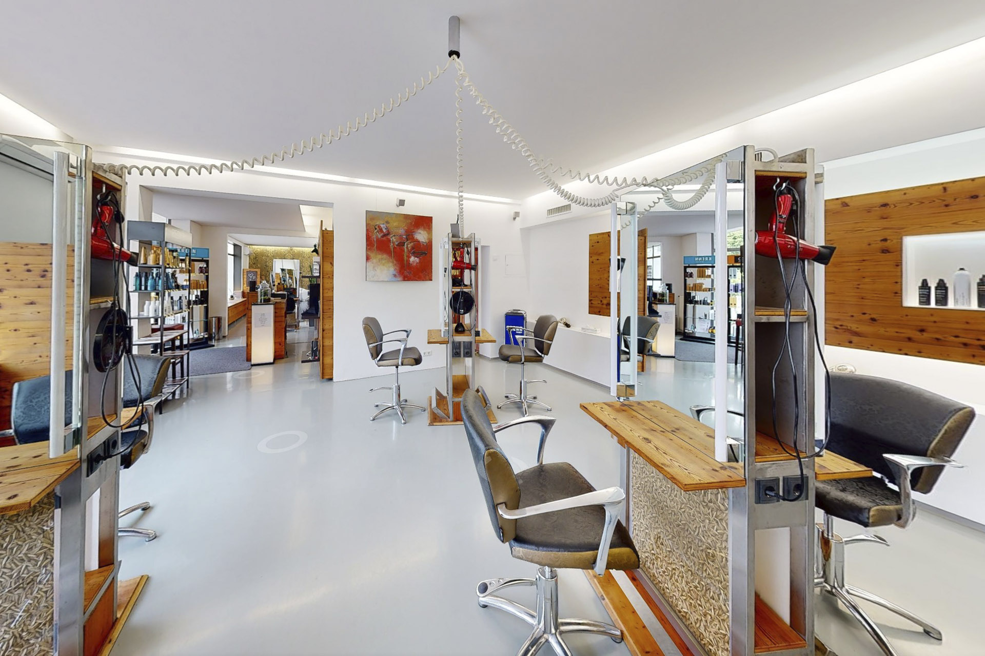 3D Rundgang Friseur Krenn